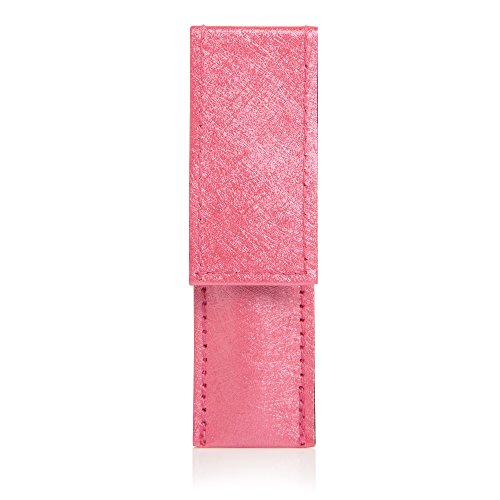 BEST SLANT TWEEZERS PINK Set Includes CASE and Ebook - Precision Eyebrows Tweezer - Stainless Steel - For Beautiful Eyebrows!