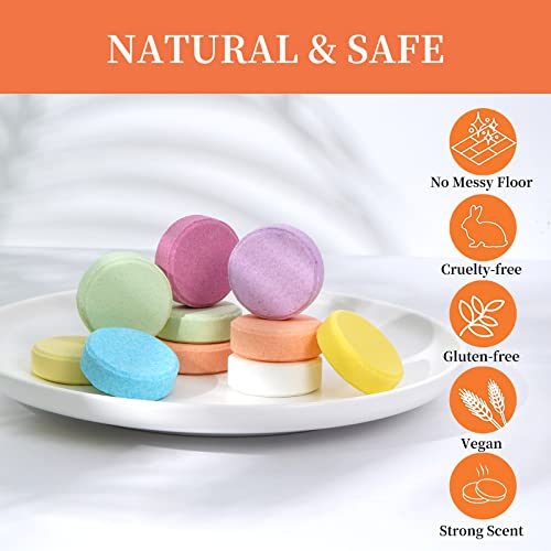 Blahhey Shower Steamers Aromatherapy, Shower Bombs Self Care and Relaxation Shower Steamer, Stress Relief and Relaxation Bath Gifts for Women and Men