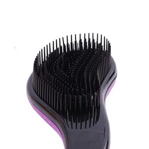 Ol'Art Detangler Brush for Women, Men, Kids Hair - Glitter Detangling Hair Brush for Curly, Natural, Wet, Dry, Fine, Curly, Thick, Straight Hair. Brush Glides Through Tangles & Knots Painlessly, Pink