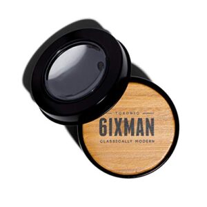 6IXMAN™ BEARD BRUSH - BAMBOO AND BOAR BRISTLE – For Short to Medium Beards, Easy-grip handle, Travel Friendly, Exfoliating, Beard Oil Applicator – Includes Travel Tin