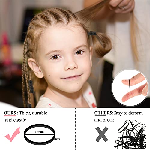 12 Pieces Rat Tail Combs Hair Clips Set,3 Rat Tail Combs 7 Alligator Hair Clips Pin Rat Tail Teasing Parting Combs and Mini Rubber Bands,Hair Styling Braiding Comb for Women Girls (Delicate Color)