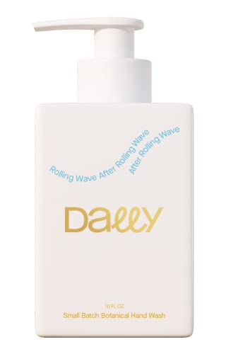 Dally Botanical Hand Wash Rolling Wave After Rolling Wave After Rolling Wave | Peppermint, eucalyptus, lavender, coriander and rosemary | Ultra-Gentle & All-Natural Soap | 10oz recyclable bottle