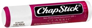 chapstick classic lip balm spf 4 cherry, 0.15 ounce (pack of 3)