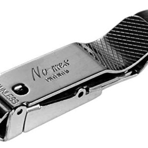 No-mes Toenail Clipper, Catches Clippings, Patented Ergonomic Grip, Made in USA