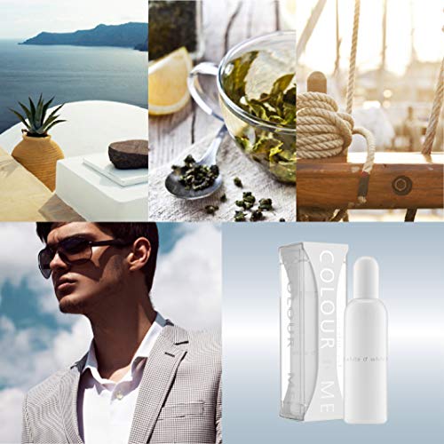COLOUR ME White - Fragrance for Men - 5.1 oz Body Spray, by Milton-Lloyd