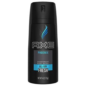 axe bodyspray, phoenix 4 ounce