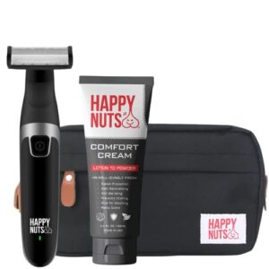 happy nuts bundle – the ballber, comfort cream, and toiletry bag