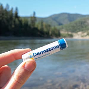 Dermatone Mineral Lip Balm SPF 30 | Moisturizing | Reef Safe | UVA/UVB Broad Spectrum Protection | Zinc Formula|Cruelty Free and Paraben Free | Made in the USA | 0.15 oz | 2-Pack