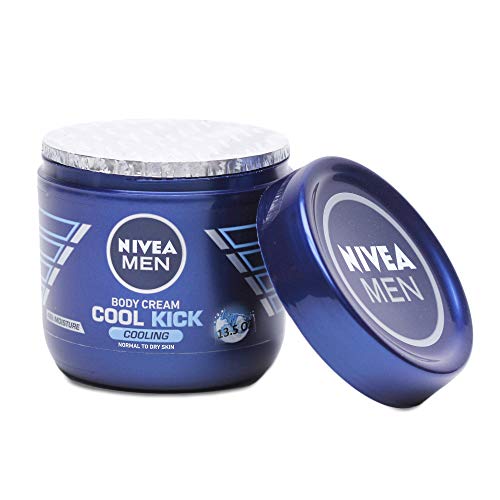 Nivea Men Cool Kick Body Cream - 13.5 Fl Oz / 400 mL