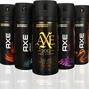 AXE Body Spray MIX within available kind ( Pack of 6)(6X 150 ml/5.07 oz )