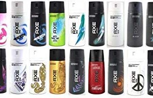 AXE Body Spray MIX within available kind ( Pack of 6)(6X 150 ml/5.07 oz )