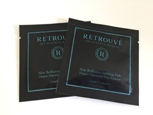 retrouve skin brilliance priming pads, set of 2 packets, each containing pads
