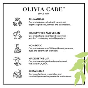 Olivia Care Body Mist Spray Made with Natural Sweet Clementine Fragrance Scent - Refreshing, Soothing, Cooling, Moisturizing & Hydrating - Eliminate Body Odor with Fresh Floral Aroma - 4 FL OZ