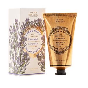 panier des sens lavender hand cream for dry cracked hands with olive oil – made in france 97% natural – 2.6floz/75ml