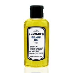 alonzo’s sensational shave – beard oil for men (1-pack, 2 oz bottle) all-natural beard conditioner and softener – helps promote healthy beard growth – lightly scented