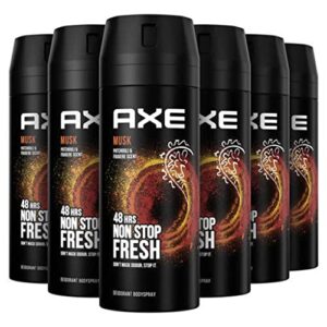 axe musk deodorant body spray (150ml) (pack of 6)