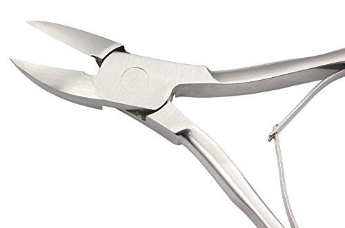 Toe Nail Clipper for Ingrown or Thick Toenails,Toenails Trimmer and Professional Podiatrist Toenail Nipper for Seniors with Surgical Stainless Steel Surper Sharp Blades