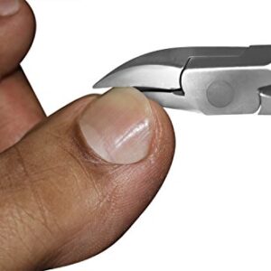 Toe Nail Clipper for Ingrown or Thick Toenails,Toenails Trimmer and Professional Podiatrist Toenail Nipper for Seniors with Surgical Stainless Steel Surper Sharp Blades