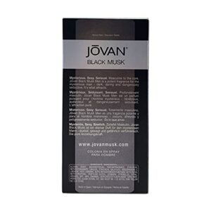 New Item JOVAN JOVAN BLACK MUSK COLOGNE SPRAY 3.0 OZ JOVAN BLACK MUSK/JOVAN COLOGNE SPRAY 3.0 OZ (M)
