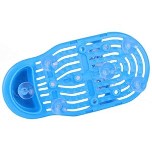 Tbestmax Shower Foot Scrubber Feet Cleaner Washer Brush for Floor Spas Massage, Slipper for Exfoliating Cleaning