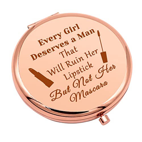 Funny Gift for Women Encouragement Gifts for Women Compact Mirror for Friend Sister Girlfriend Funny Gift Ideas Travel Makeup Mirror for Daughter Wife Niece Graduation Birthday Gifts