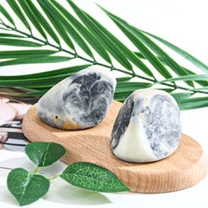 BODY & EARTH Soap Bars 12 Pcs Soap Rocks with Natural Organic Ingredients & Essential Oil, Body Face Hand Gemstone Soap Gift Sets for Women & Men Moisturizes, Best Gift Idea for Christmas