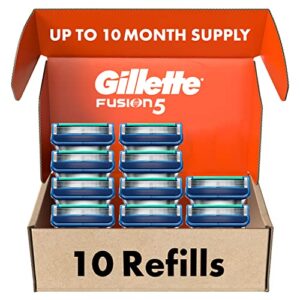 gillette fusion manual men’s razor blade refills – 10 count