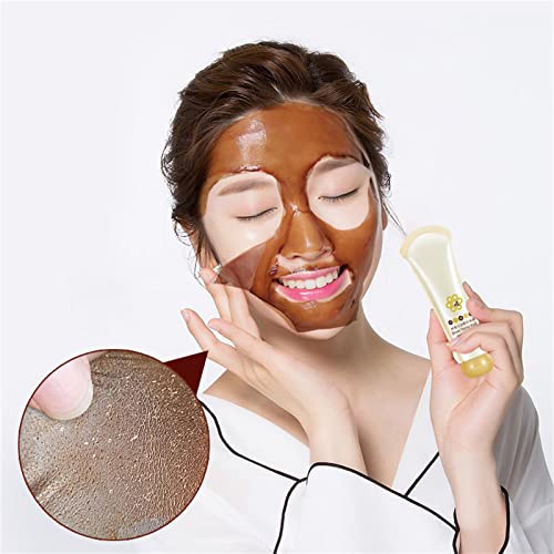 Koconh Honey Tearing Mask Peel, Honey Tearing Mask, Honey Tearing Mask Peel Mask Dead Skin Clean Pores Shrink Face Skincare Mask (2 PCS)