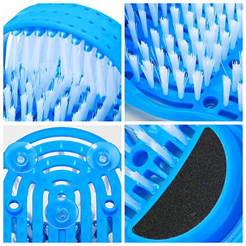 Little World Simple Feet Cleaner, Feet Cleaning Brush, Foot Scrubber for Washer Shower Spa Massager Slippers, Easter Gift