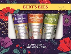 burtâ€™s bees shea butter hand cream trio set