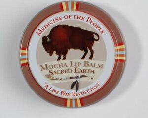 3 tins of navajo medicine of the people mocha lip balm – sacred earth 0.75 oz each – christmas stocking stuffer – powwow