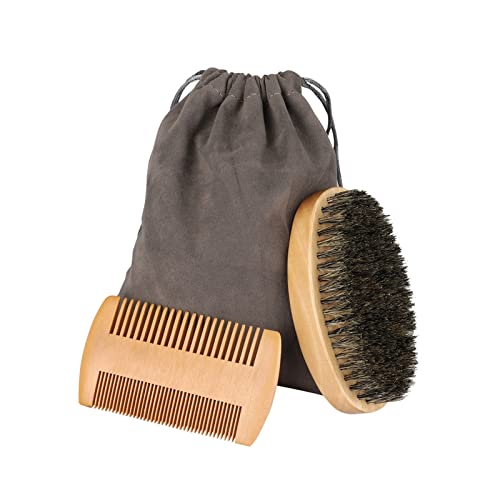 Beard Brush Ergonomics Handle Soft Hair Shaving Brush Cream Mug Salon Cleaning Tools compatible with Adult