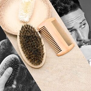 Beard Brush Ergonomics Handle Soft Hair Shaving Brush Cream Mug Salon Cleaning Tools compatible with Adult