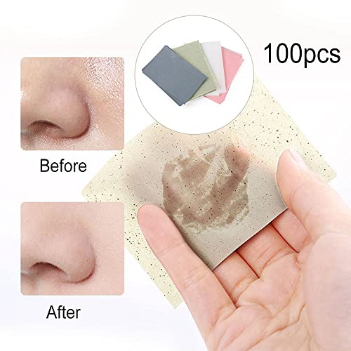 Facial Clean Lavender Blotting Sheets Makeup Tools Green Tea Chamomile Absorbent Paper 100Sheets/Bag(7)