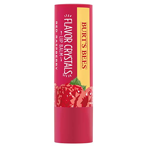 Burts Bees Red Raspberry Flavour Crystals Lip Balm, 4.53 GR