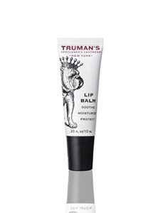 truman’s gentlemen’s groomers men’s moisturizing lip balm for dry, chapped lips, (pack of 12)