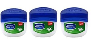 vaseline blue seal petroleum jelly aloe fresh 1.7oz travel size (pack of 3)