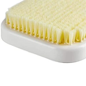 INGVY Dry Brushing Body Brush Wall Mounted Back Scrubber for Shower rubbing Exfoliating Brush Bathroom Scrub Brush Body Stain Removal Wash Clean Tools