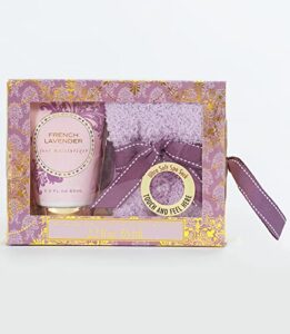cozy sock and lotion gift-boxed sets french lavender