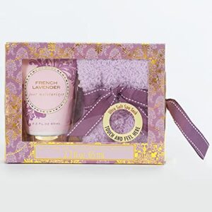 Cozy Sock and Lotion Gift-Boxed Sets French Lavender