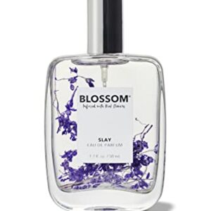 Blossom Unisex Eau De Parfum, Cruelty Free and Vegan, Plant-based Perfume Spray, Infused with Real Flowers, Made in USA, 1.7oz, Slay