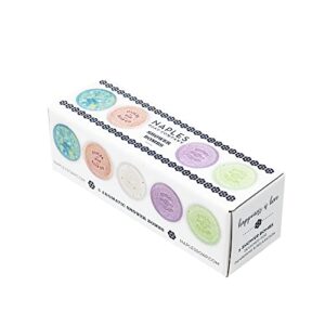 Naples Soap Company Shower Bomb Aromatherapy Variety Box, Steamer Tablets Create a Spa-Like Experience at Home with Scents, Set of 5 Shower Bombs