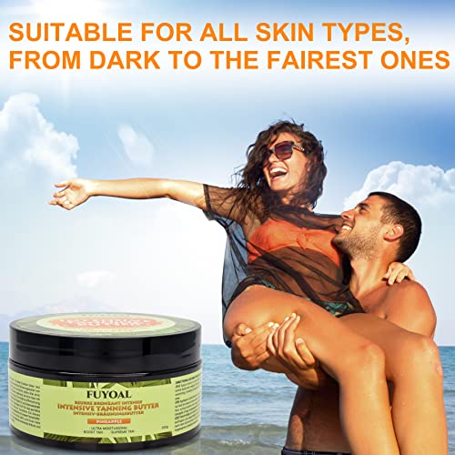 Tanning Lotion w/Free-Ebook,Tanning Oil Gel for Tanning Beds Outdoor Sun Outside Body Facial Tanners Best Unique Birthday Gifts Ideas for Women Her Sister Mens Him (200ml)