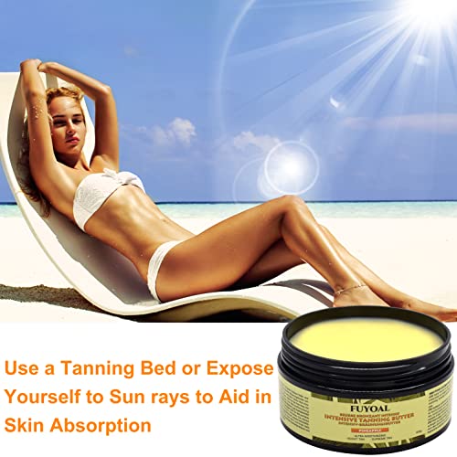 Tanning Lotion w/Free-Ebook,Tanning Oil Gel for Tanning Beds Outdoor Sun Outside Body Facial Tanners Best Unique Birthday Gifts Ideas for Women Her Sister Mens Him (200ml)