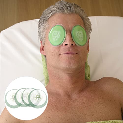 Uonlytech 100pcs Disposable Eye Pads Cucumber Eye Pads Skin Care Eye for Reduce Dark Circles