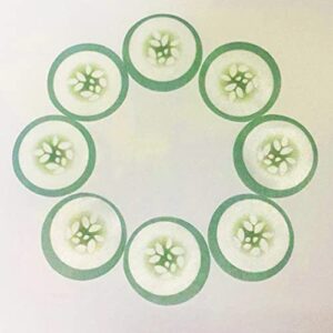 Uonlytech 100pcs Disposable Eye Pads Cucumber Eye Pads Skin Care Eye for Reduce Dark Circles