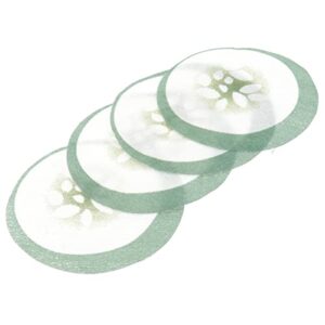 Uonlytech 100pcs Disposable Eye Pads Cucumber Eye Pads Skin Care Eye for Reduce Dark Circles