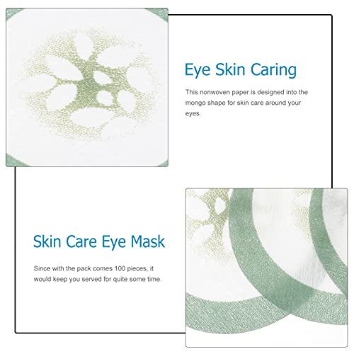 Uonlytech 100pcs Disposable Eye Pads Cucumber Eye Pads Skin Care Eye for Reduce Dark Circles