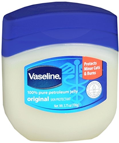 Vaseline 100% Pure Petroleum Jelly Skin Protectant 3.75 oz (Pack of 4)