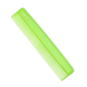 AUGUST GROOMING Vanity Comb in Lime with Navy Suede case